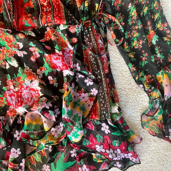 NWT Free People Magic Hour Wrap Top - Picture 5 of 10